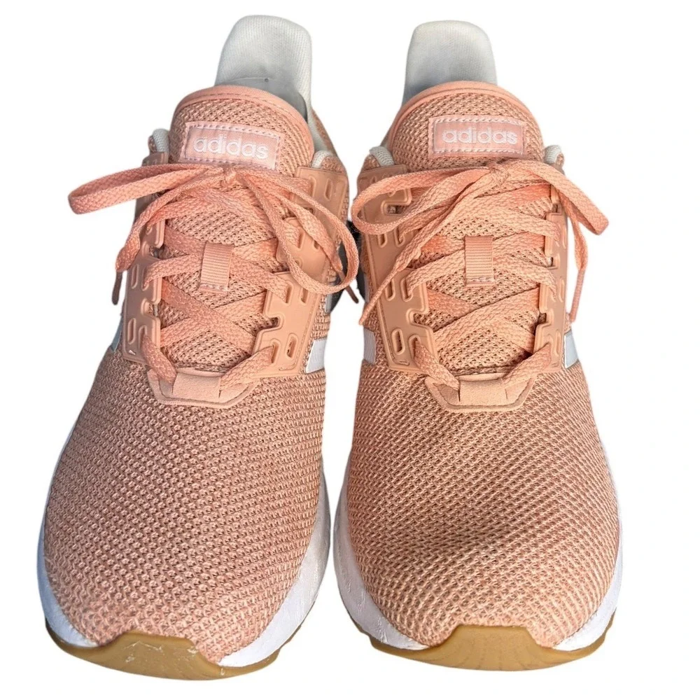 Adidas‎ Peach Duramo 9 Running Shoes Mesh Cloudfoam Women's Size 10